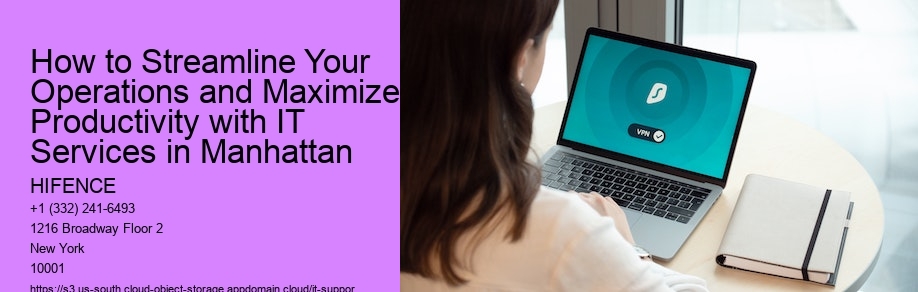 How to Streamline Your Operations and Maximize Productivity with IT Services in Manhattan