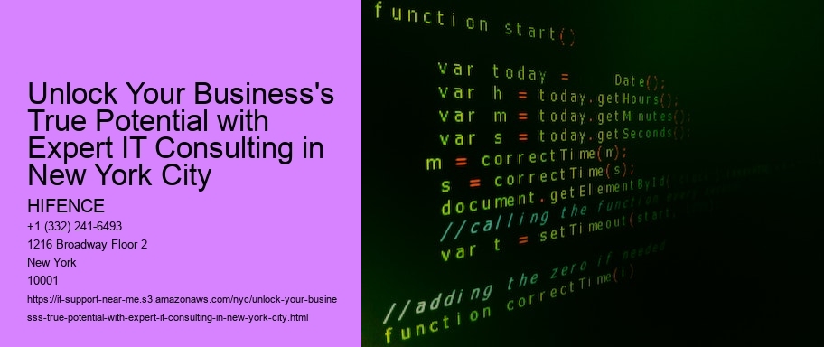 Unlock Your Business's True Potential with Expert IT Consulting in New York City