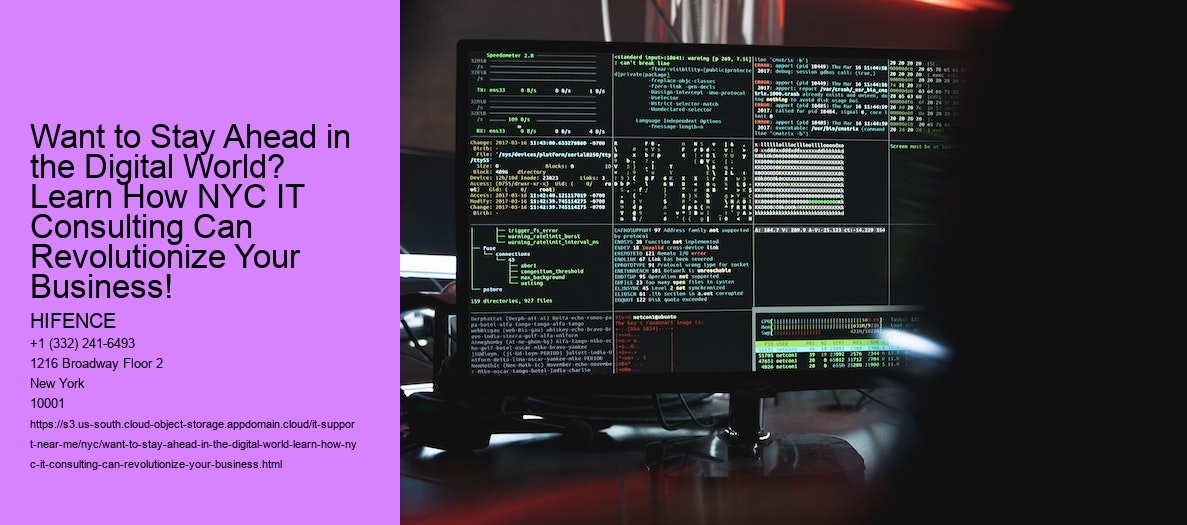 Want to Stay Ahead in the Digital World? Learn How NYC IT Consulting Can Revolutionize Your Business!