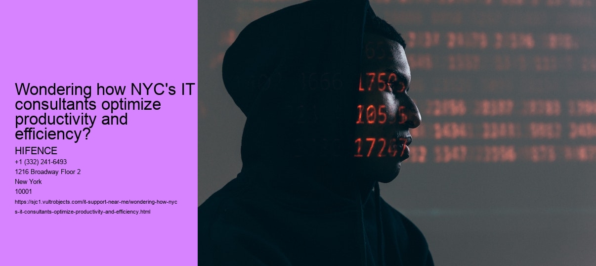 Wondering how NYC's IT consultants optimize productivity and efficiency?